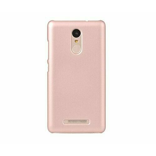 Чехол Metallic для Xiaomi Redmi Note 3, розовое-золото