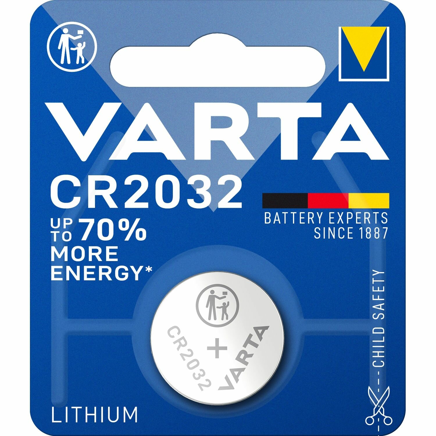 Батарейка VARTA CR2032, 1 шт.