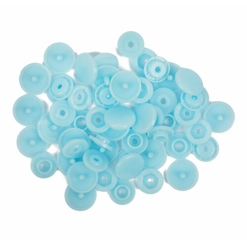 Кнопка Micron POM-12 Кнопки пластиковые пластик d 12 мм 15 шт 005 голубой 616₽