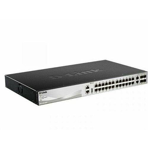 D-Link DGS-3130-30TSB1A PROJ Управляемый стекируемый1 коммутатор 3 уровня 11107000₽