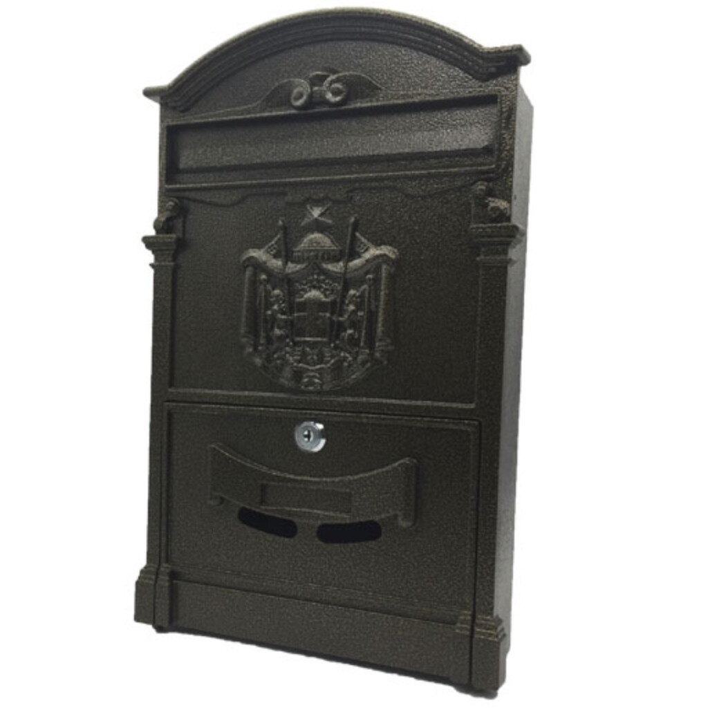 Ящик почтовый с замком антик бронза Olimp MB-01 07-001.017