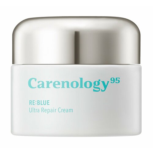 CARENOLOGY95 Re: Blue Ultra Repair Cream Крем для лица интенсивный восстанавливающий, 50 мл уход за лицом carenology интенсивный восстанавливающий крем для лица с голубой пижмой re blue ultra repair cream