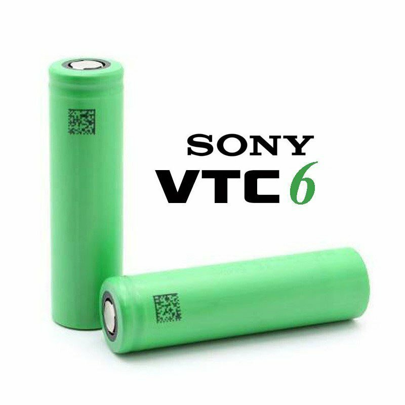 Высокотоковый литиевый аккумулятор Sony US 18650 VTC6 30A 3000mAh, без защиты