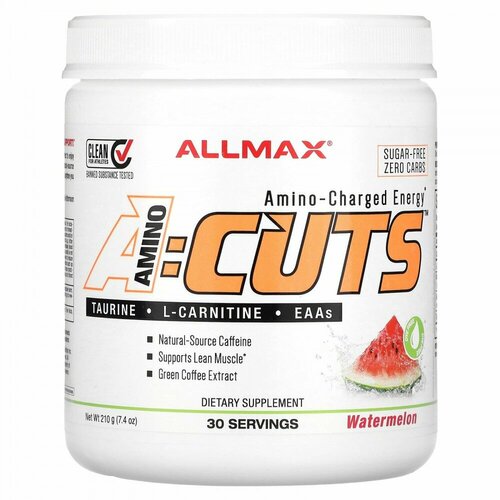 ALLMAX, ACUTS, Amino-Charged Energy, Watermelon, 7.4 oz (210 g)