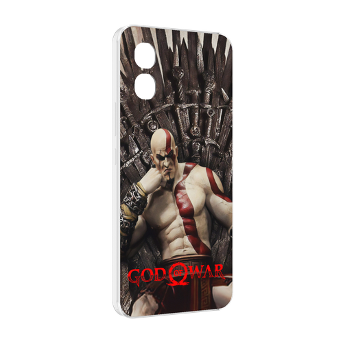 чехол mypads god of war кратос для honor x10 max задняя панель накладка бампер Чехол MyPads God of War Кратос для Honor X5 задняя-панель-накладка-бампер