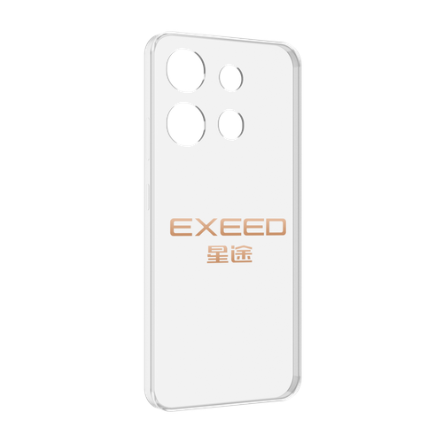 Чехол MyPads exeed эксид 2 для Infinix Smart 7 задняя-панель-накладка-бампер
