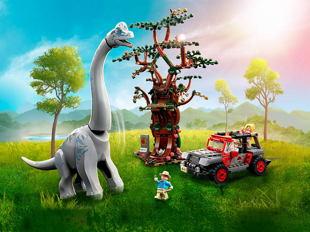 Конструктор LEGO Jurassic World 76960 Конструктор Встреча с Брахиозавром