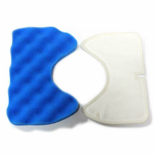 Комплект Предмоторный фильтр без отверстия бел 161x107мм син 167x112мм v1157 497₽