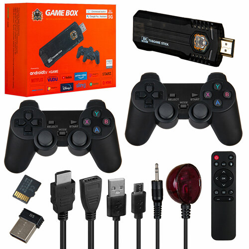 Игровая приставка X8 TV Box 2в1 469900₽