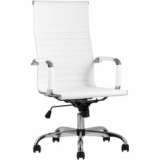 Кресло руководителя Stool Group TopChairs City, белое