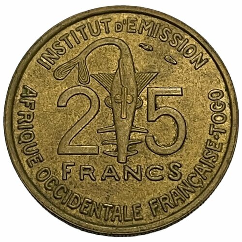 Французская Западная Африка 25 франков 1957 г. (2) французская западная африка 50 франков 1929 г