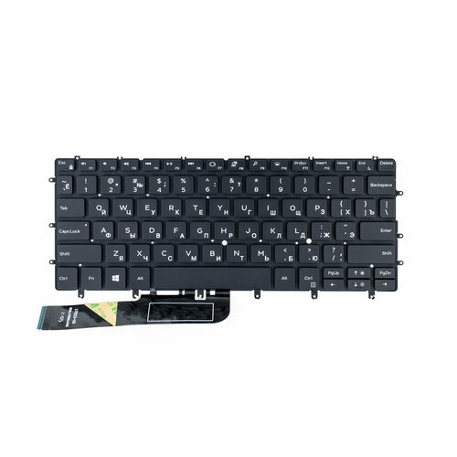Клавиатура для ноутбука Dell XPS 13 9380 p/n: 343NN NSK-EN0BW01 490.07R07.0201