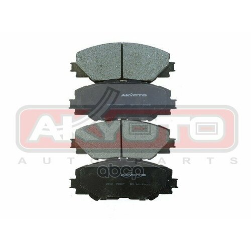 Akd-9807 Asva Колодки Тормозные ASVA арт. AKD9807