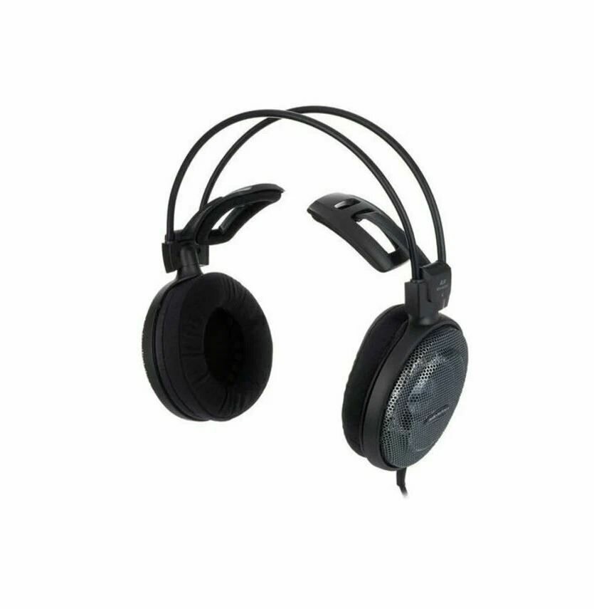 Наушники AUDIO-TECHNICA ATH-AD700X, 3.5 мм/6.3 мм, мониторные, черный [15116271] - фото №12