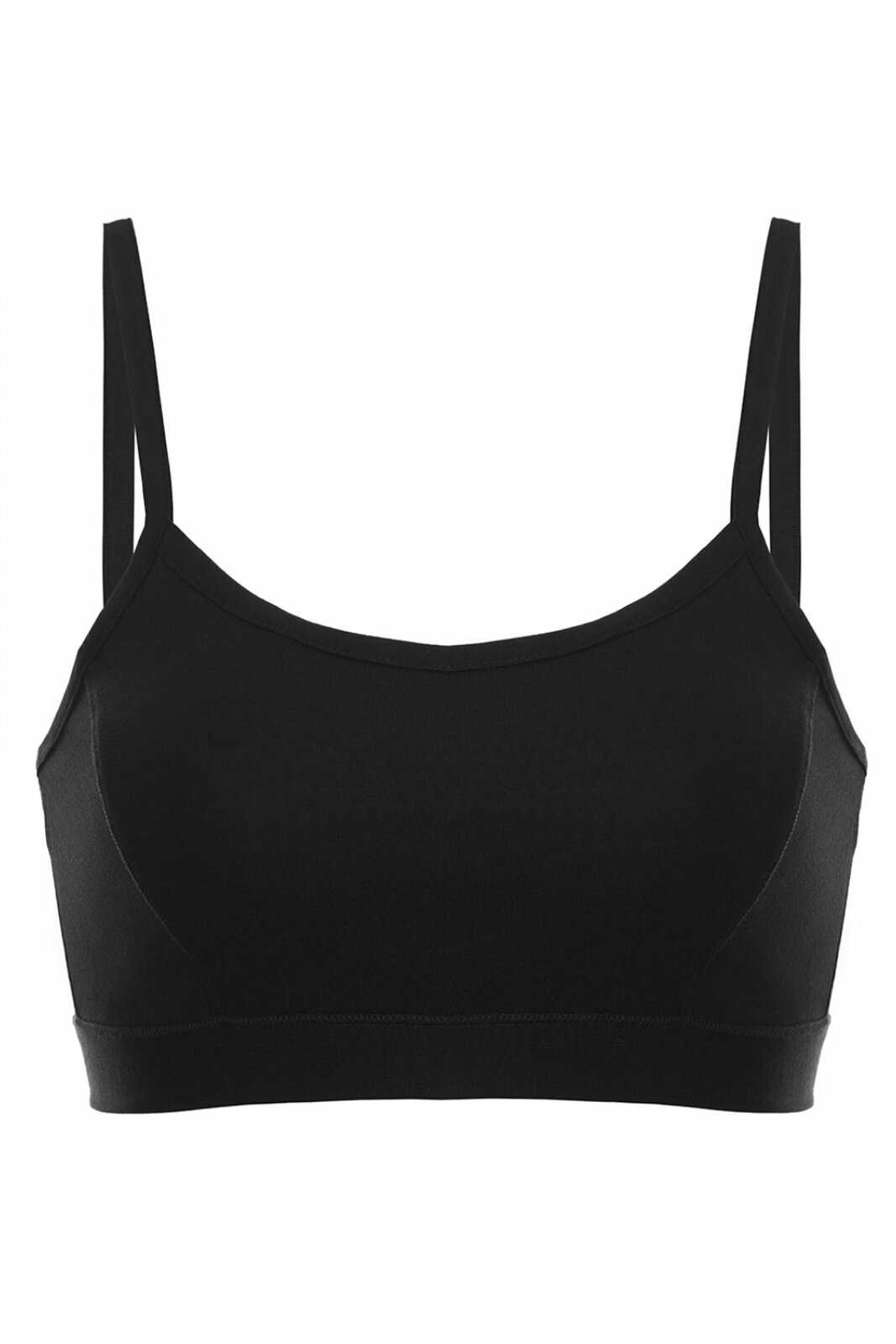 Топ Odaliska cotton черный (M) PETRA