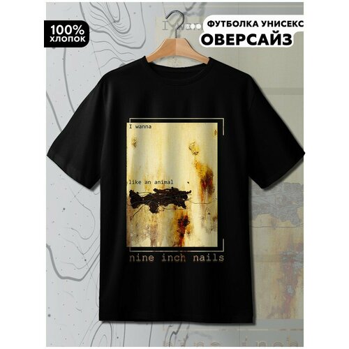 фото Футболка hypnotica, размер l, черный