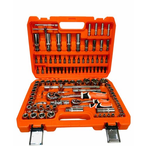 Набор инструментов, YAOTO, 108 предметов (4-32мм, 6-гран.)