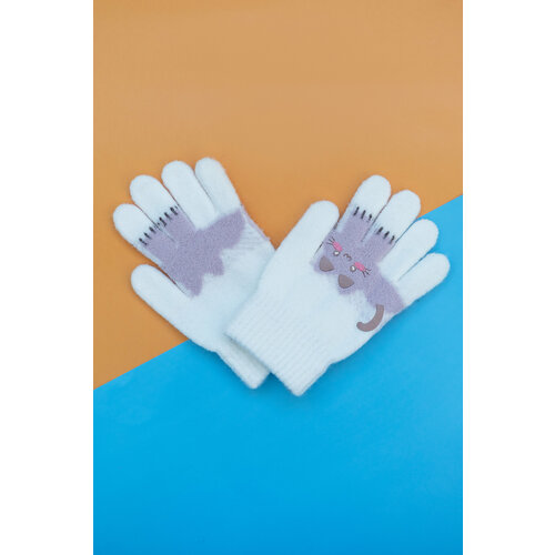 фото Перчатки мария, размер 16, белый, мультиколор