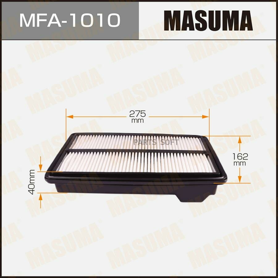 Mfa 1010 фильтр воздушный honda civic 20i 06 masuma арт mfa 1010 - Masuma арт MFA-1010