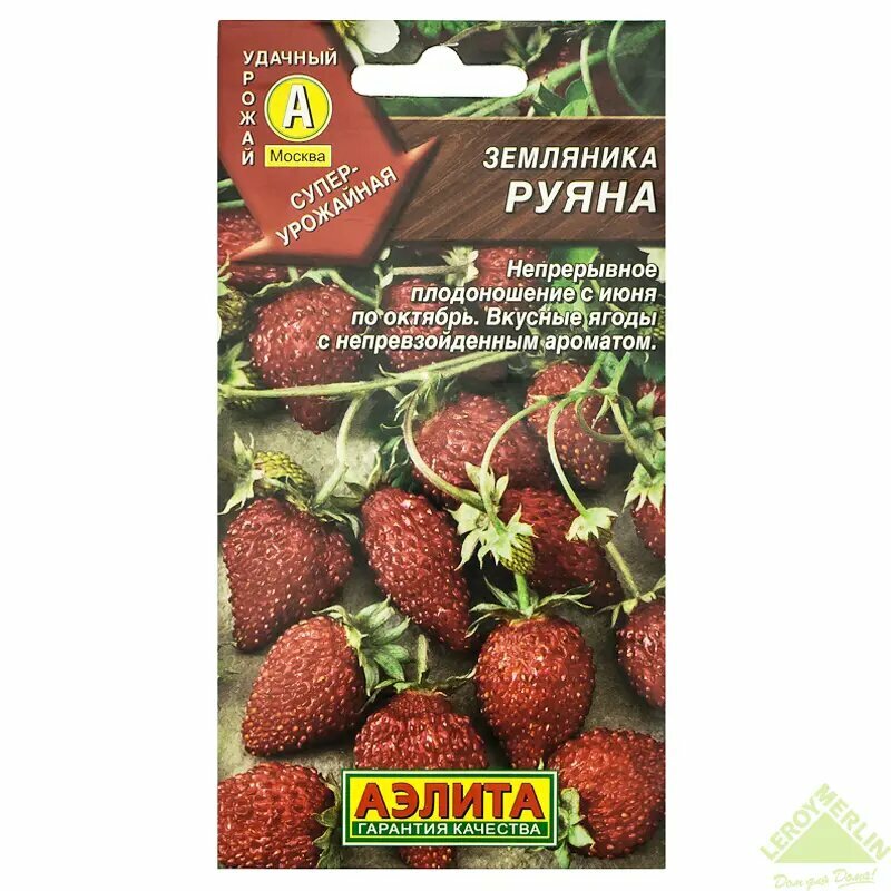 Семена Земляника «Руяна альпийская»