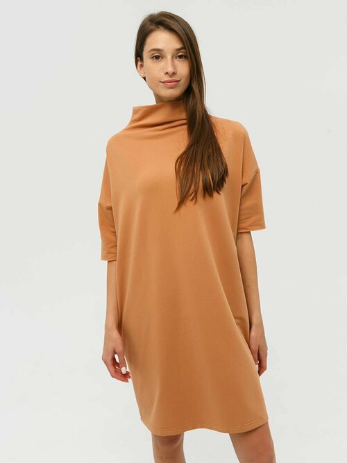 Платье konwa, размер Over Size, коричневый