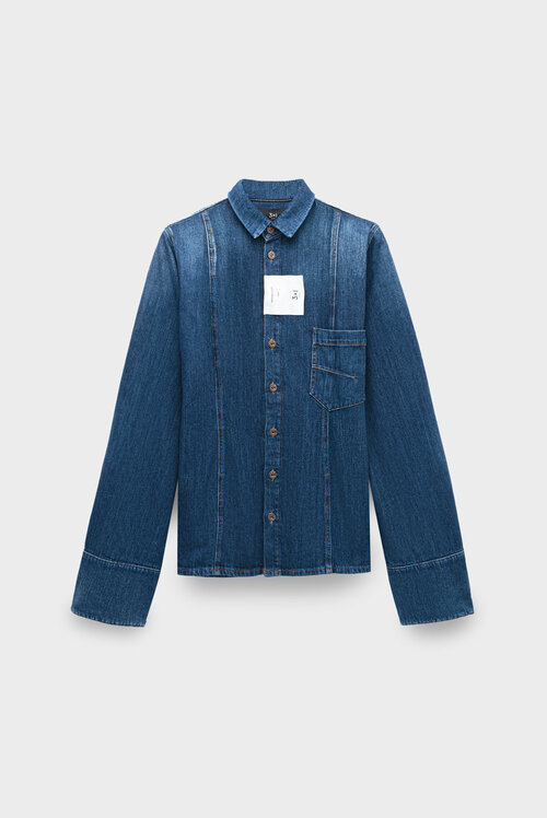 Куртка-рубашка  3x1, размер 42, голубой