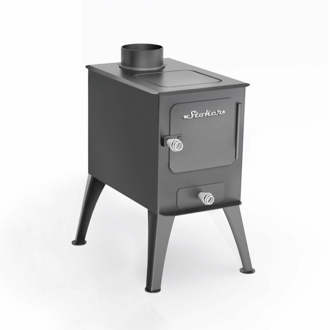 фото Отопительная печь садовая со глухой дверцей Stoker (буржуйка)