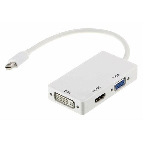 конвертер mini dp hdmi vga dvi Адаптер Mini DP to HDMI / VGA/ DVI-i -универсальный