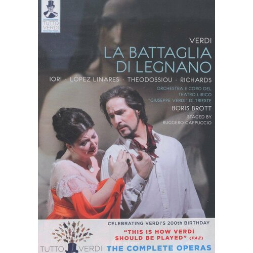 DVD Giuseppe Verdi (1813-1901) - Tutto Verdi Vol.13: L Battaglia Di Legnano (DVD) (1 DVD) dvd giuseppe verdi 1813 1901 tutto verdi vol 18 la traviata dvd 1 dvd