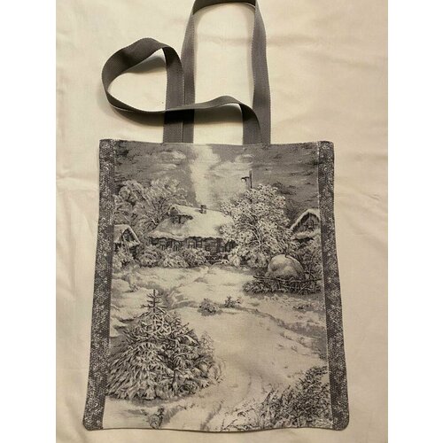 фото Сумка шоппер , фактура гладкая, серый k.i.s.