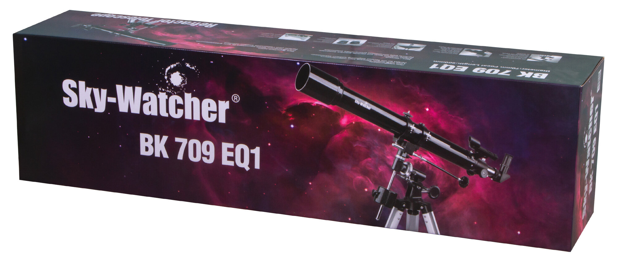 Телескоп Sky-Watcher Capricorn AC 70/900 EQ1 - фото №7