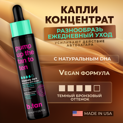 Капли концентрат для усиления загара пилинг капли для лица sayuri cosmetics glow perfection drops 30 мл