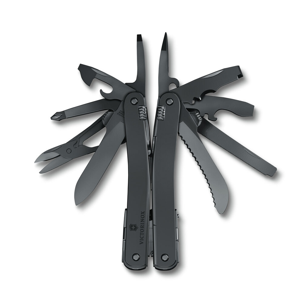 Victorinox 3.0226. M3N Мультитул victorinox swisstool spirit mxbs, 105 мм, 24 функции, чёрный, в нейлоновом чехле