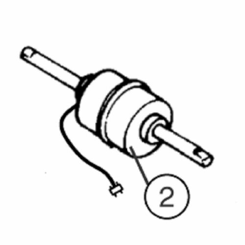 Panasonic CWA921172 Двигатель вентилятора внутреннего блока кондиционеров CS-A12CTP, CS-A18CTP panasonic cwa951721 двигатель вентилятора внешнего блока кондиционера моделей cu e9rkd cu e9nkd