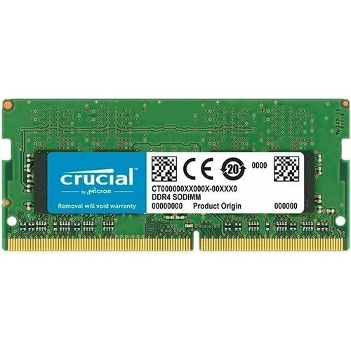 Оперативная память 8Gb DDR4 3200MHz Crucial SO-DIMM CB8GS3200 286000₽