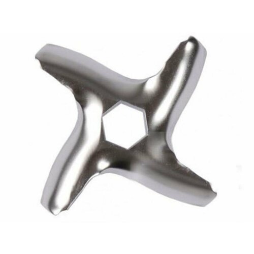 Moulinex SS-192595 Нож для мясорубок Moulinex, Tefal шестигранник 8мм, диаметр 45мм, глубина 5мм