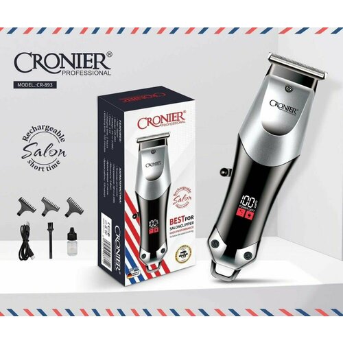 Профессиональный аккумуляторный триммер для бороды и стрижки волос 176600₽