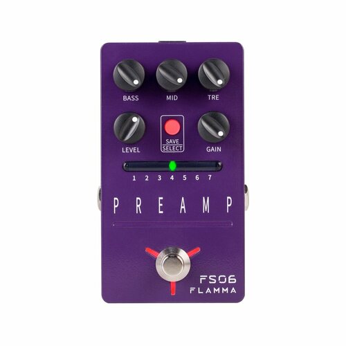 FS06-PREAMP Педаль эффектов, Flamma ad 2 acc preamp di box педаль эффектов joyo