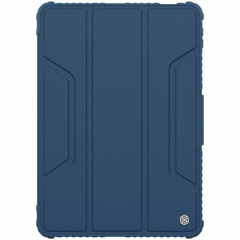 Противоударный чехол для планшета Mi Pad 6/Mi Pad 6 Pro с защитой камеры Nillkin Bumper Leather Case Pro Синий