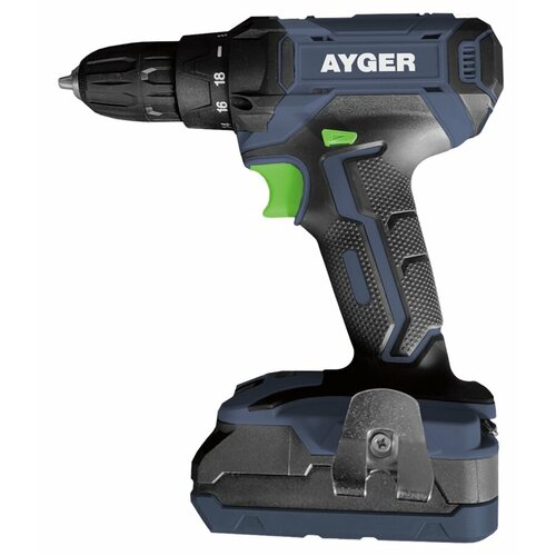 AYGER Аккумуляторная дрель-шуруповерт AP18M шт AYGER 5909₽