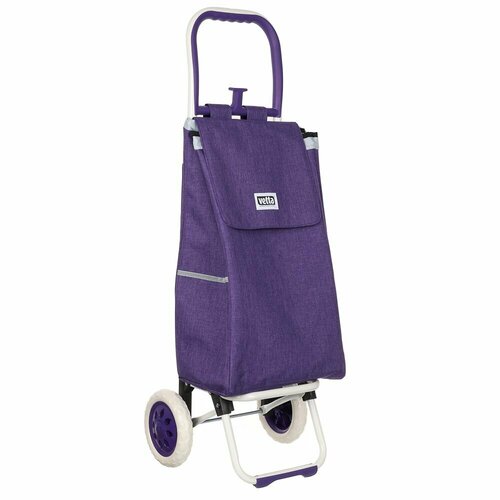 Сумка-тележка Vetta, фиолетовый сумка vetta 37х26х60 см фиолетовый синий