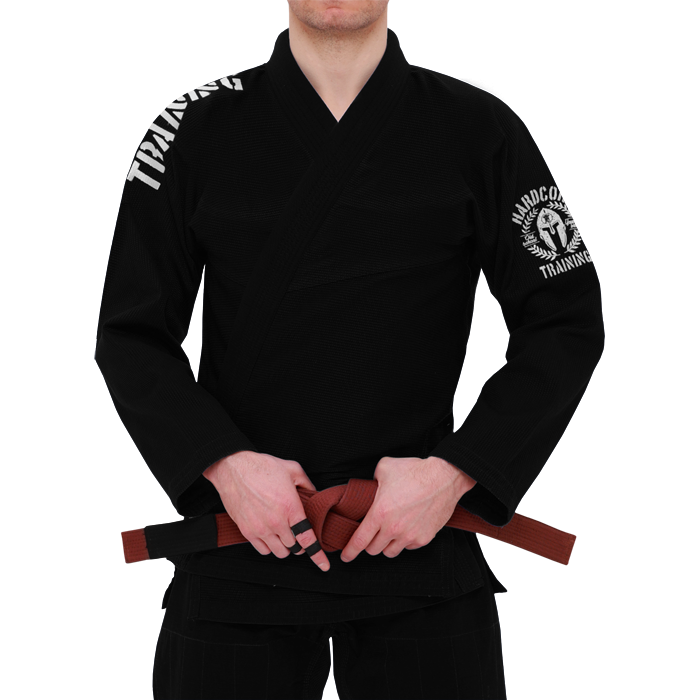 Кимоно для джиу-джитсу HARDCORE TRAINING HELMET, размер A1, black