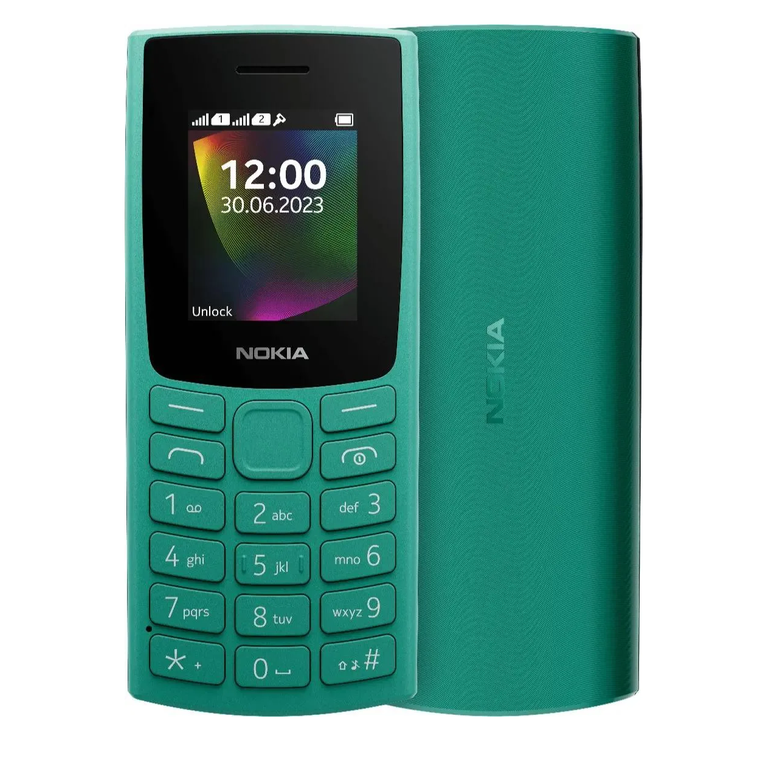 Телефон Nokia 106 Dual Sim (TA-1564) зеленый