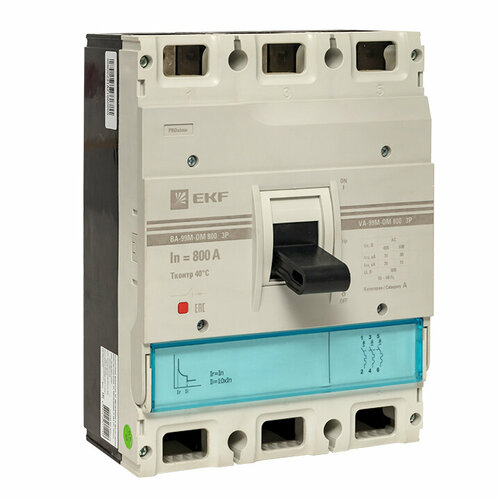 EKF Выключатель автоматический ВА-99М-ОМ 800/800А 3P 35кА PROxima mccb99-800-800m-om