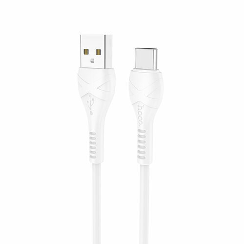 USB Кабель Type-C, HOCO, X37, 0.5м, белый кабель зарядки hoco x37 type c