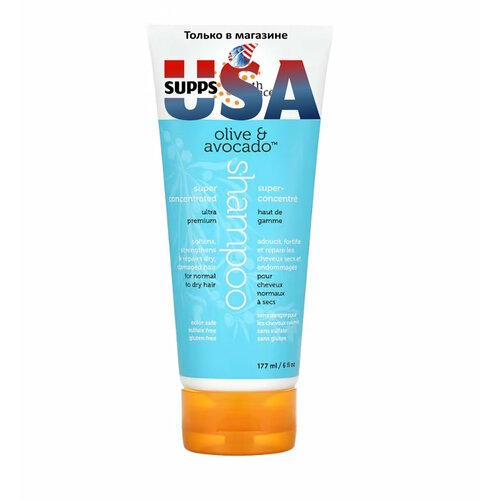 Earth Science Супер концентрированный шампунь оливка и авокадо 177 мл 5780₽