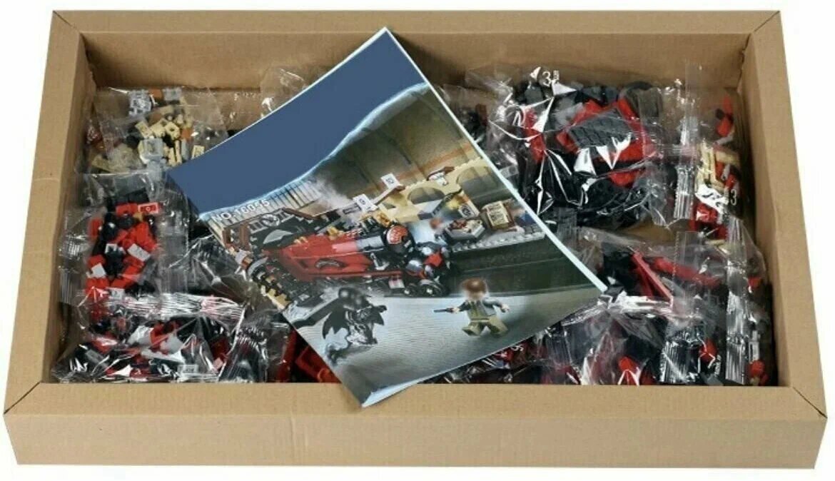 Конструктор "Хогвартс-экспресс", 801 деталей, от 6 лет, развивающий — фото 1