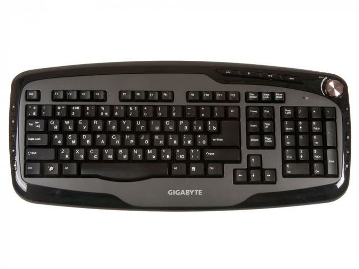 Комплект клавиатура + мышь GiGABYTE GK-KM7600 2.4GHZ WIRELESS DELUXE COMBO б. у