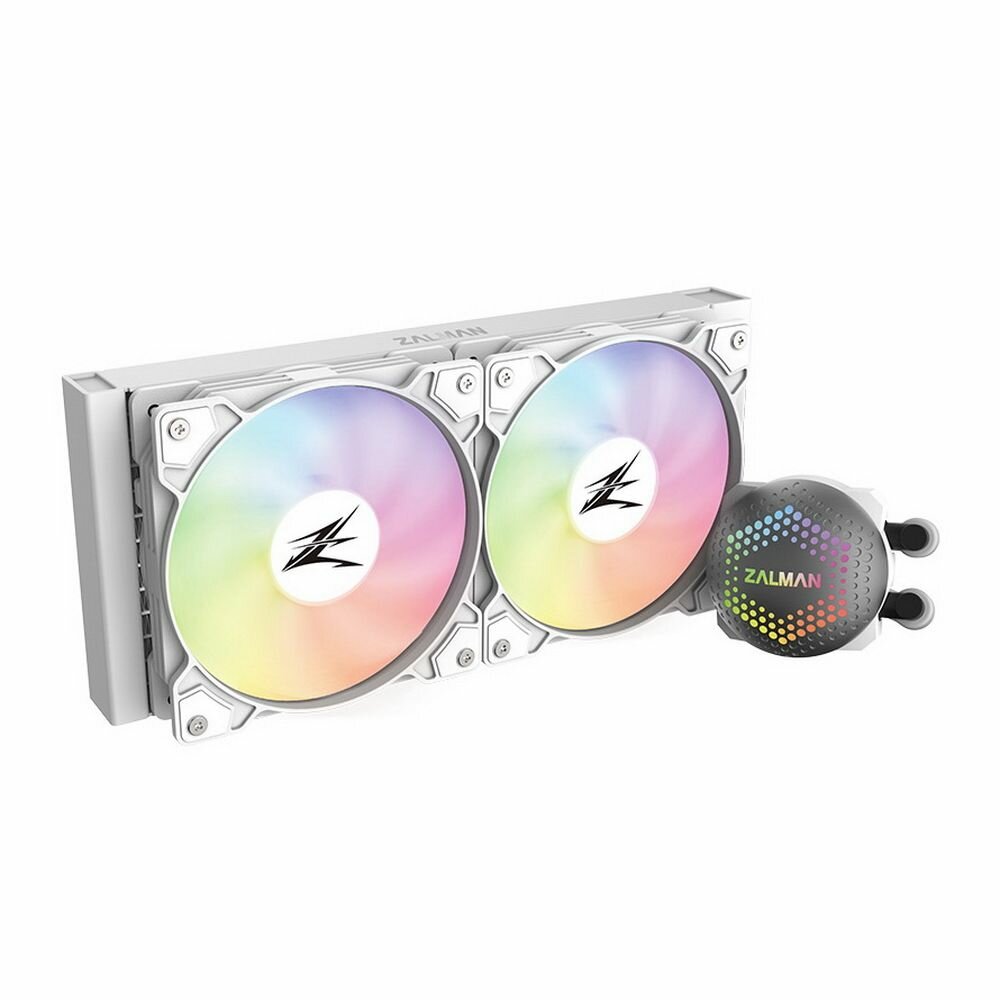 Система водяного охлаждения Zalman CPU Liquid Cooler 240mm, WH (ALPHA 24 White) - фото №1