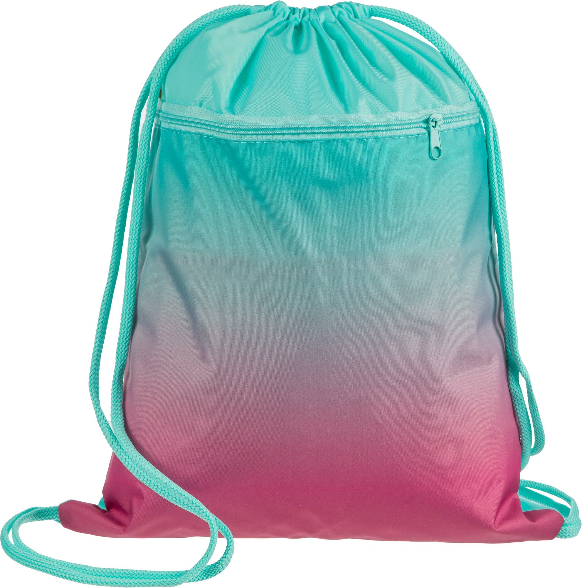 фото Мешок для сменной обуви Комус Класс (№1 School) Градиент 360х470 мм розовый с карманом